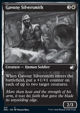 Gavony Silversmith⁣ - Innistrad: Double Feature⁣ (Common)⁣ [21]