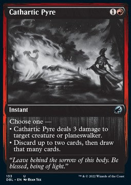 Cathartic Pyre⁣ - Innistrad: Double Feature⁣ (Uncommon)⁣ [133]