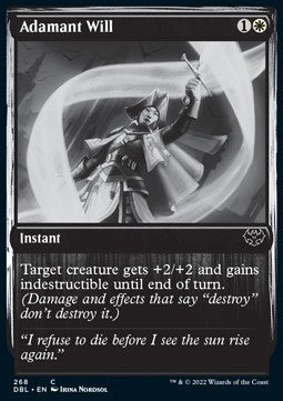 Adamant Will⁣ - Innistrad: Double Feature⁣ (Common)⁣ [268]