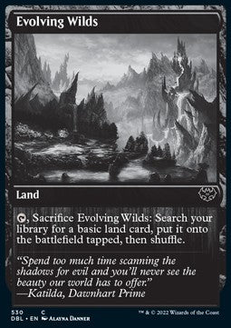 Evolving Wilds (V.2)⁣ - Innistrad: Double Feature⁣ (Common)⁣ [530]