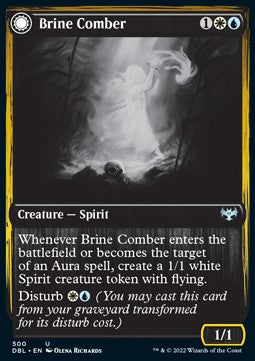 Brine Comber // Brinebound Gift⁣ - Innistrad: Double Feature⁣ (Uncommon)⁣ [500]