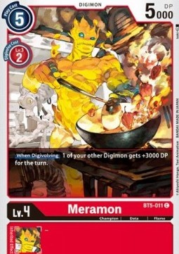 Meramon (BT5-011)⁣ - Battle Of Omni⁣ (Common)⁣ [BT5-011]