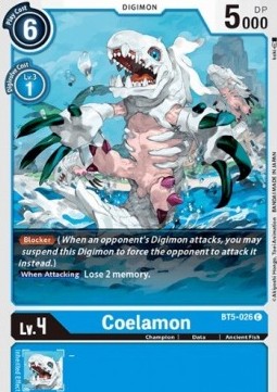 Coelamon (BT5-026)⁣ - Battle Of Omni⁣ (Common)⁣ [BT5-026]