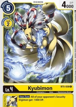 Kyubimon (BT5-038)⁣ - Battle Of Omni⁣ (Common)⁣ [BT5-038]