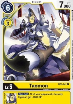 Taomon (BT5-041)⁣ - Battle Of Omni⁣ (Common)⁣ [BT5-041]