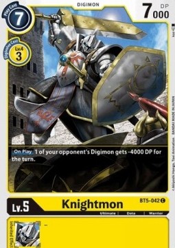 Knightmon (BT5-042)⁣ - Battle Of Omni⁣ (Common)⁣ [BT5-042]