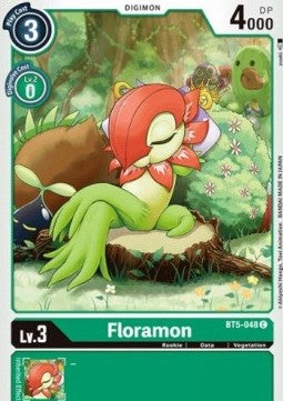 Floramon (BT5-048)⁣ - Battle Of Omni⁣ (Common)⁣ [BT5-048]