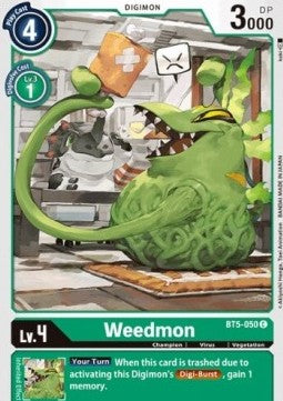 Weedmon (BT5-050)⁣ - Battle Of Omni⁣ (Common)⁣ [BT5-050]