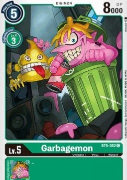 Garbagemon (BT5-052)⁣ - Battle Of Omni⁣ (Common)⁣ [BT5-052]