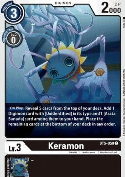 Keramon (BT5-059)⁣ - Battle Of Omni⁣ (Common)⁣ [BT5-059]