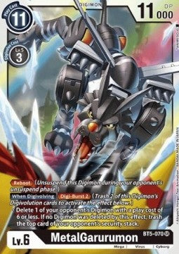 BlackMetalGarurumon (BT5-070)⁣ - Battle Of Omni⁣ (Super Rare)⁣ [BT5-070]