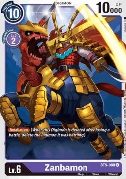 Zanbamon (BT5-080)⁣ - Battle Of Omni⁣ (Uncommon)⁣ [BT5-080]