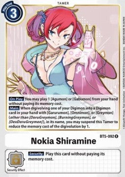 Nokia Shiramine (BT5-092)⁣ - Battle Of Omni⁣ (Rare)⁣ [BT5-092]