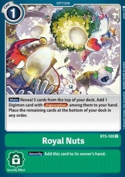 Royal Nuts (BT5-100)⁣ - Battle Of Omni⁣ (Common)⁣ [BT5-100]