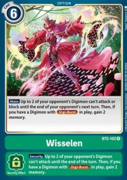 Wisselen (BT5-102)⁣ - Battle Of Omni⁣ (Rare)⁣ [BT5-102]