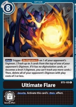 Ultimate Flare (BT5-105)⁣ - Battle Of Omni⁣ (Common)⁣ [BT5-105]