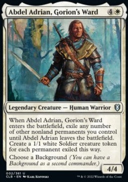 Abdel Adrian, Gorion's Ward⁣ - Commander Legends: Battle for Baldur's Gate⁣ (Uncommon)⁣ [2]