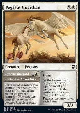 Pegasus Guardian // Rescue the Foal⁣ - Commander Legends: Battle for Baldur's Gate⁣ (Common)⁣ [36]