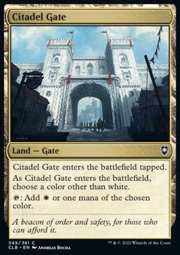 Citadel Gate⁣ - Commander Legends: Battle for Baldur's Gate⁣ (Common)⁣ [349]