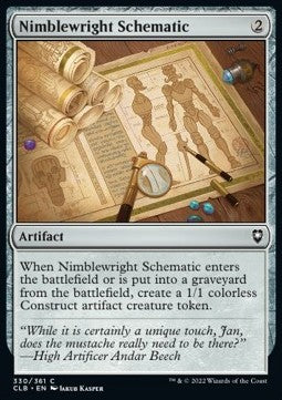 Nimblewright Schematic⁣ - Commander Legends: Battle for Baldur's Gate⁣ (Common)⁣ [330]