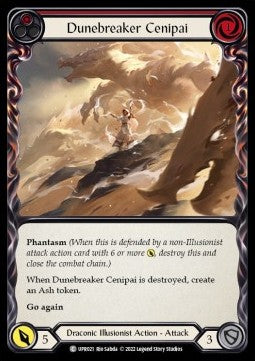 Dunebreaker Cenipai (Red) (Regular)⁣ - Uprising⁣ (Common)⁣ [021]