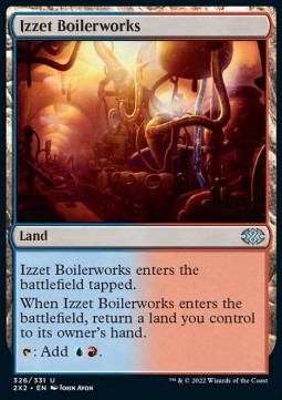 Izzet Boilerworks⁣ - Double Masters 2022⁣ (Uncommon)⁣ [326]