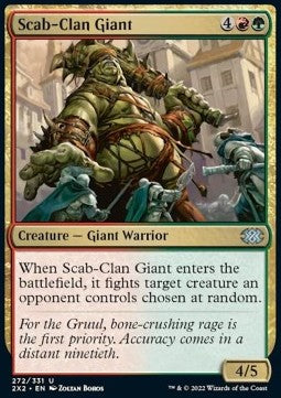 Scab-Clan Giant⁣ - Double Masters 2022⁣ (Uncommon)⁣ [272]