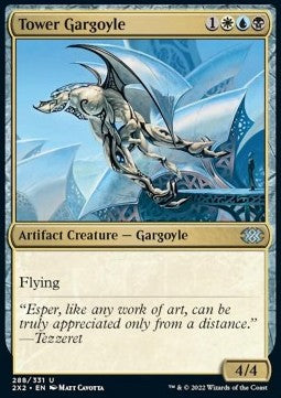 Tower Gargoyle⁣ - Double Masters 2022⁣ (Uncommon)⁣ [288]