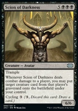 Scion of Darkness⁣ - Double Masters 2022⁣ (Uncommon)⁣ [86]