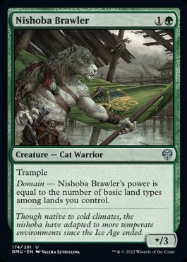 Nishoba Brawler⁣ - Dominaria United⁣ (Uncommon)⁣ [174]