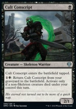 Cult Conscript⁣ - Dominaria United⁣ (Uncommon)⁣ [88]