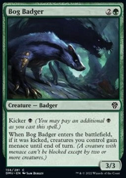 Bog Badger⁣ - Dominaria United⁣ (Common)⁣ [156]