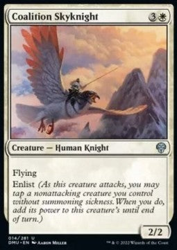 Coalition Skyknight⁣ - Dominaria United⁣ (Uncommon)⁣ [14]