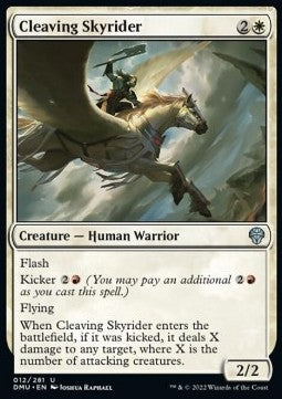 Cleaving Skyrider⁣ - Dominaria United⁣ (Uncommon)⁣ [12]