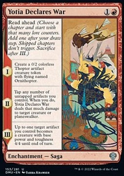 Yotia Declares War⁣ - Dominaria United⁣ (Uncommon)⁣ [153]