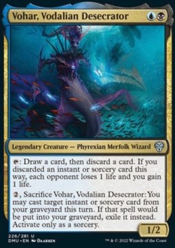 Vohar, Vodalian Desecrator⁣ - Dominaria United⁣ (Uncommon)⁣ [226]