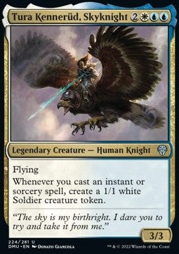 Tura Kennerüd, Skyknight⁣ - Dominaria United⁣ (Uncommon)⁣ [224]