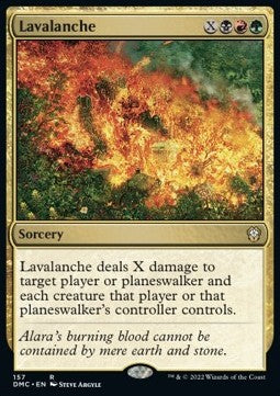 Lavalanche⁣ - Commander: Dominaria United⁣ (Rare)⁣ [157]