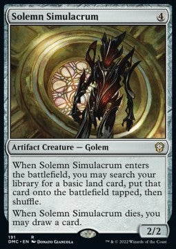 Solemn Simulacrum⁣ - Commander: Dominaria United⁣ (Rare)⁣ [191]