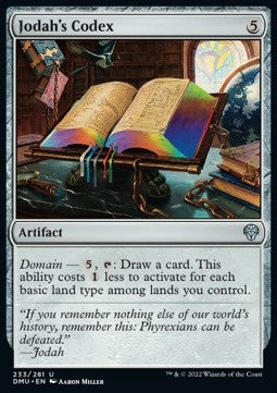 Jodah's Codex⁣ - Dominaria United⁣ (Uncommon)⁣ [233]