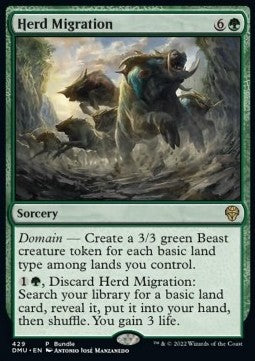 Herd Migration (V.3)⁣ - Dominaria United: Promos⁣ (Rare)⁣ [429]