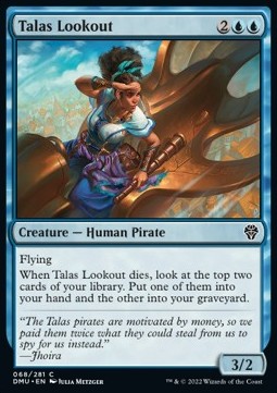 Talas Lookout⁣ - Dominaria United⁣ (Common)⁣ [68]