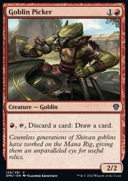 Goblin Picker⁣ - Dominaria United⁣ (Common)⁣ [128]