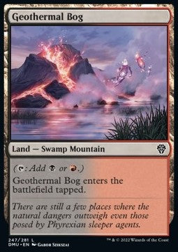 Geothermal Bog⁣ - Dominaria United⁣ (Common)⁣ [247]