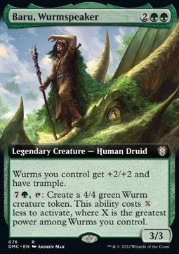 Baru, Wurmspeaker⁣ - Commander: Dominaria United: Extras⁣ (Rare)⁣ [76]