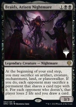 Braids, Arisen Nightmare (V.2)⁣ - Dominaria United: Promos⁣ (Rare)⁣ [84]