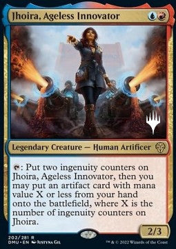 Jhoira, Ageless Innovator (V.2)⁣ - Dominaria United: Promos⁣ (Rare)⁣ [202]