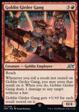 Goblin Girder Gang⁣ - Unfinity⁣ (Uncommon)⁣ [111]