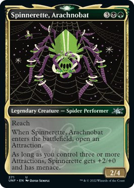 Spinnerette, Arachnobat (V.1)⁣ - Unfinity: Extras⁣ (Uncommon)⁣ [271]