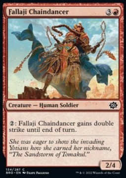 Fallaji Chaindancer⁣ - The Brothers' War⁣ (Common)⁣ [134]